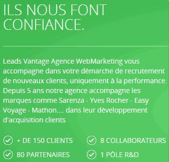 Leads Vantage : Ils nous font confiance